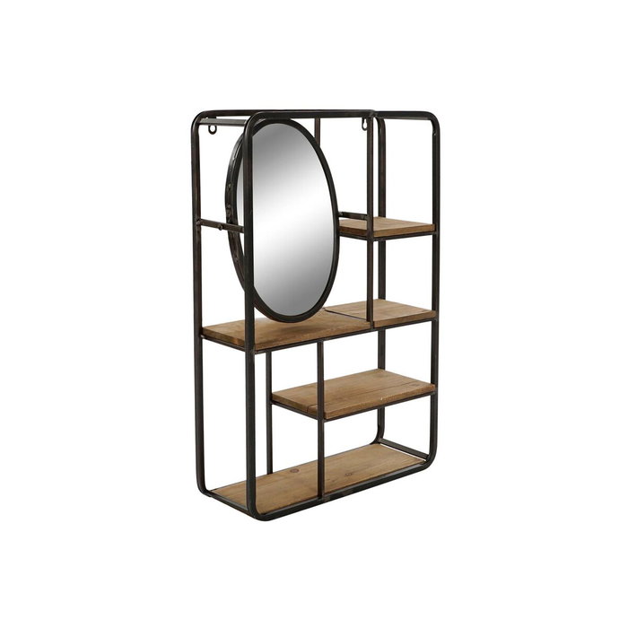 DKD Home Decor Estantería de Metal y MDF Marrón Claro DKD Home Decor Estantería de Metal y MDF Marrón Claro