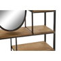 DKD Home Decor Estantería de Metal y MDF Marrón Claro