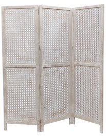 DKD Home Decor Biombo Blanco Dorado 2 x 180 x 150 cm