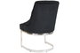 DKD Home Decor Silla Moderno Negro Plateado 58 x 93 x 60 cm