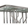 DKD Home Decor Mesa de Comedor de Cristal Símil Mármol 180x90x75 cm