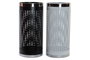 DKD Home Decor Paraguero Blanco Negro 23 x 50 x 23 cm (2 Unidades)