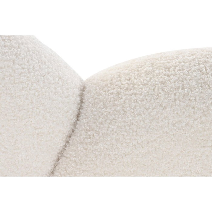 DKD Home Decor Sofá Nube Borreguito Blanco