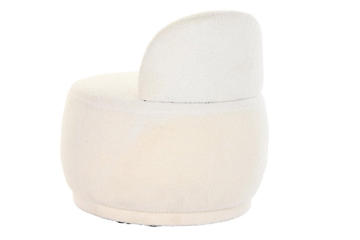 DKD Home Decor Sillón Moderno Blanco 66 x 66 x 66 cm