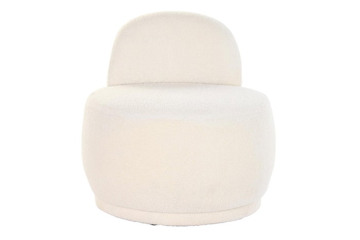 DKD Home Decor Sillón Moderno Blanco 66 x 66 x 66 cm