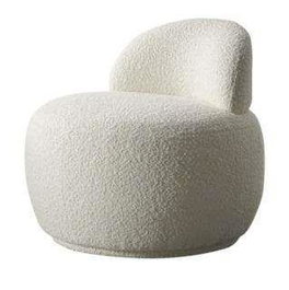 DKD Home Decor Sillón Moderno Blanco 66 x 66 x 66 cm