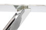 DKD Home Decor Consola Moderno Blanco Plateado 120 x 40 x 75 cm