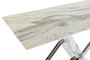 DKD Home Decor Consola Moderno Blanco Plateado 120 x 40 x 75 cm