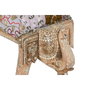 DKD Home Decor Descalzadora de estilo Indio con diseño Elefante, Multicolor