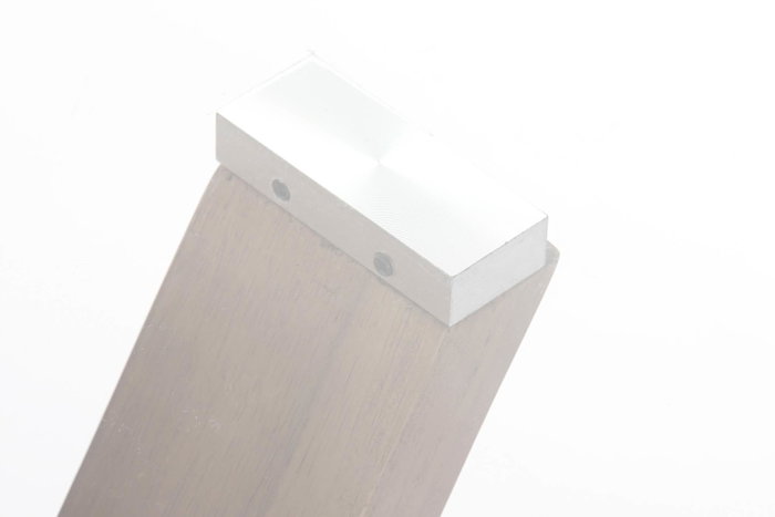 DKD Home Decor Mesa de Centro REBECA de Nogal y Cristal 130x70x42 cm