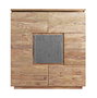 DKD Home Decor Armario Sheesham Marrón 145x40x155