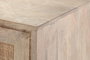 DKD Home Decor Mueble TV Mango y Ratán 180x40x64 Marrón Natural