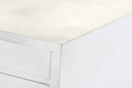 DKD Home Decor Buffet Moderno Cruz rombo Blanco Dorado 157 x 43 x 84 cm