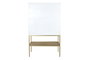 DKD Home Decor Aparador Moderno Blanco Dorado 44 x 152 x 91 cm