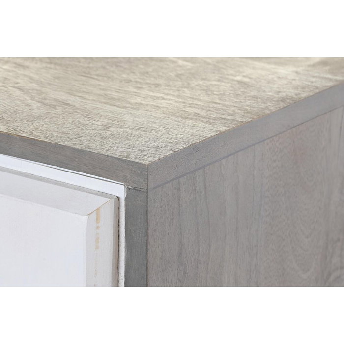 DKD Home Decor Buffet de Mango y Metal Blanco y Dorado DKD Home Decor Buffet de Mango y Metal Blanco y Dorado