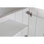 DKD Home Decor Buffet de Mango y Metal Blanco y Dorado