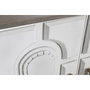 DKD Home Decor Buffet de Mango y Metal Blanco y Dorado