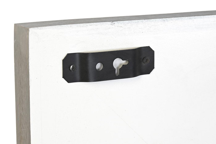 DKD Home Decor Espejo Moderno Cruz Rombo Blanco 154 x 4 x 94 cm