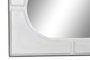 DKD Home Decor Espejo Moderno Cruz Rombo Blanco 154 x 4 x 94 cm