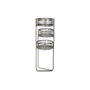 DKD Home Decor Macetero de Metal y Hierro Gris 47x35x72 cm