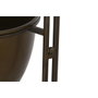 DKD Home Decor Macetero Metálico Cobrizo 35x26,5x105 cm