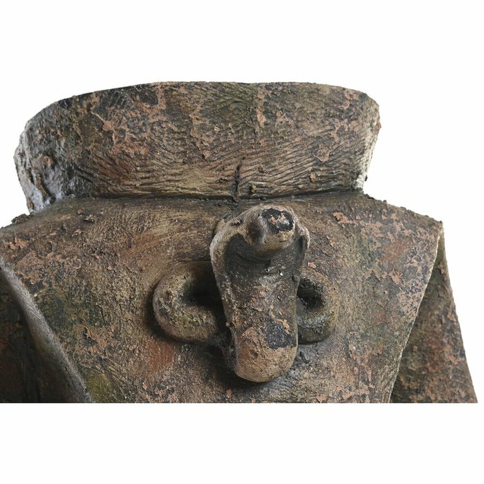 DKD Home Decor Macetero Magnesia 39x26x51 Gris Envejecido