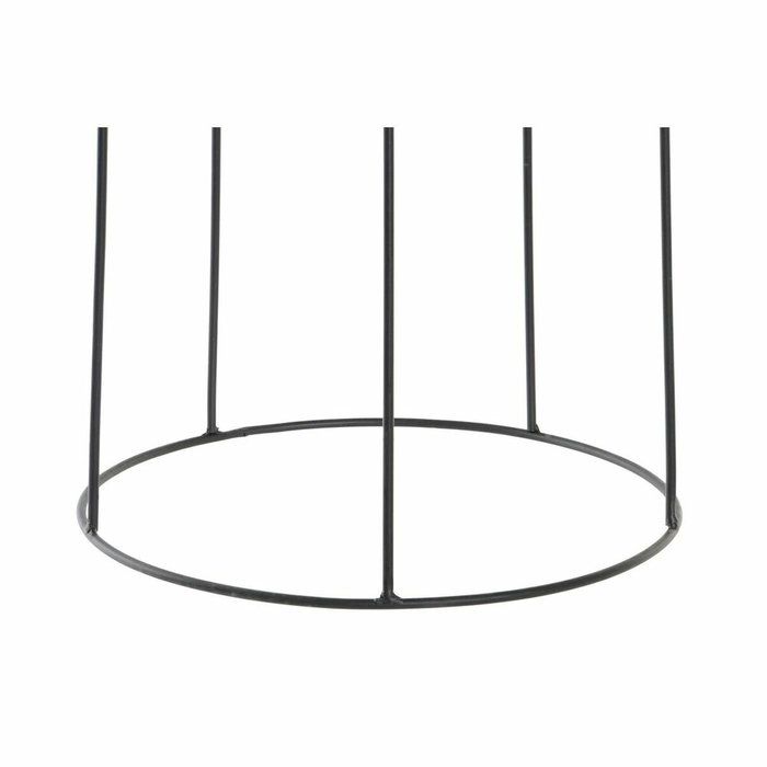 DKD Home Decor Macetero de Fibra y Metal Natural 30x30x62 cm DKD Home Decor Macetero de Fibra y Metal Natural 30x30x62 cm