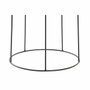 DKD Home Decor Macetero de Fibra y Metal Natural 30x30x62 cm