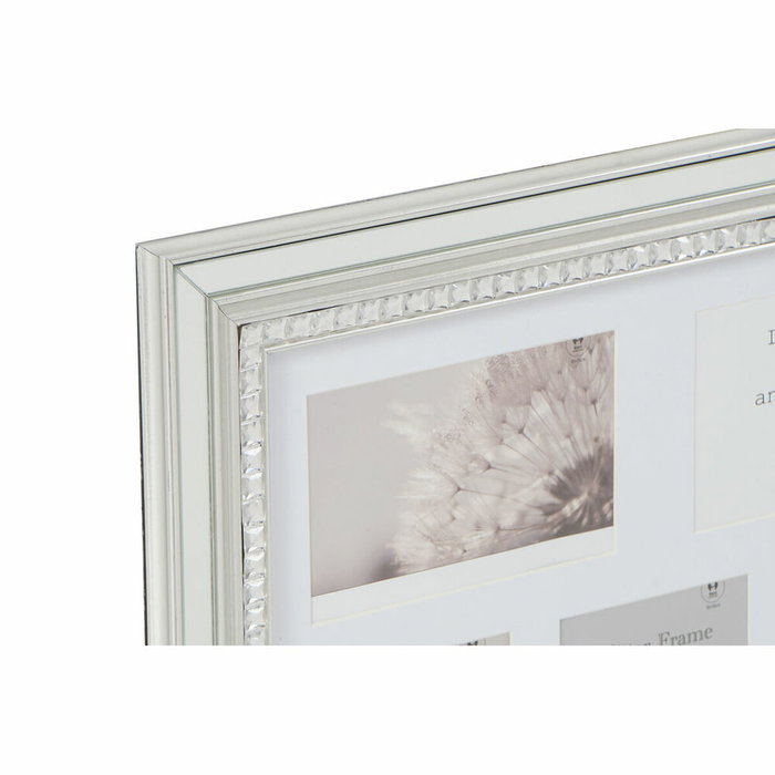 DKD Home Decor Marco Multifoto LUXURY 5 Fotos Dorado y Plateado