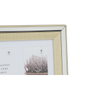 DKD Home Decor Marco Multifoto MIRROR para 3 Fotos (Dorado/Plateado)
