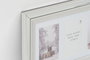 DKD Home Decor Marco Multifoto Tradicional Dorado Plateado 2 x 47 x 29 cm con 3 Fotos (2 Unidades)