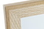 DKD Home Decor Marco de Fotos 20x25 cm Shabby Color Natural