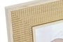 DKD Home Decor Marco de Foto 10X15 Scandi Natural MDF 24 x 19 x 1.5 cm