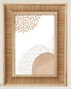 DKD Home Decor Marco de Foto 10X15 Scandi Natural MDF 24 x 19 x 1.5 cm