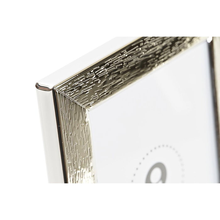 DKD Home Decor Marco de Fotos de Metal Plateado 10x15 cm DKD Home Decor Marco de Fotos de Metal Plateado 10x15 cm