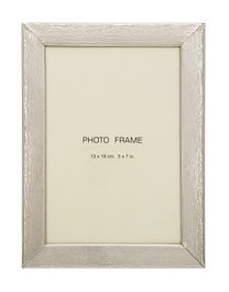 DKD Home Decor Marco de Foto 10x15 Tradicional Plateado Metal 12 x 17 x 2 cm