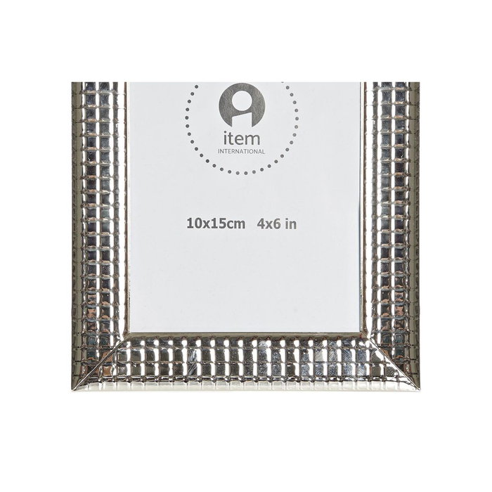 DKD Home Decor Marco de Fotos de Metal Plateado 12x2x17 cm DKD Home Decor Marco de Fotos de Metal Plateado 12x2x17 cm