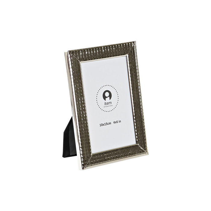 DKD Home Decor Marco de Fotos de Metal Plateado 12x2x17 cm DKD Home Decor Marco de Fotos de Metal Plateado 12x2x17 cm