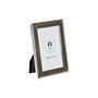 DKD Home Decor Marco de Fotos de Metal Plateado 12x2x17 cm