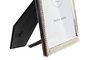 DKD Home Decor Marco de Fotos 20x25 cm Plateado Metal Chic 27 x 22 cm
