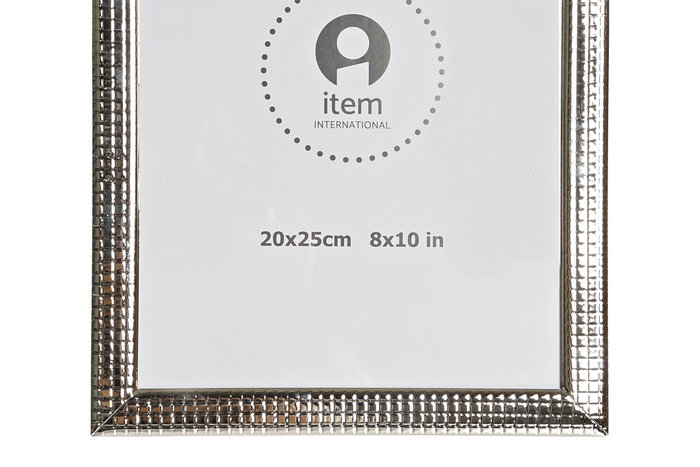 DKD Home Decor Marco de Fotos 20x25 cm Plateado Metal Chic 27 x 22 cm DKD Home Decor Marco de Fotos 20x25 cm Plateado Metal Chic 27 x 22 cm
