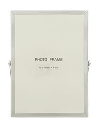 DKD Home Decor Marco de Foto 20x25 cm Tradicional Plateado Metal 26 x 21 cm