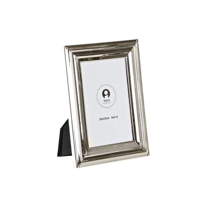 DKD Home Decor Marco de Foto Metal 15x2x20 Plateado