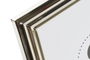 DKD Home Decor Marco de Fotos Tradicional Plateado 20x25 cm Metal