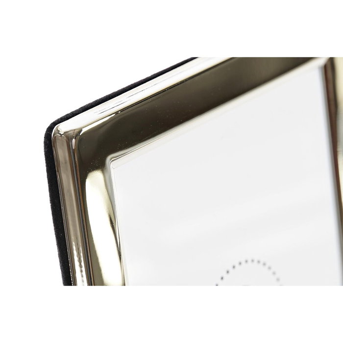 DKD Home Decor Marco de Fotos de Metal Plateado 10x15 cm