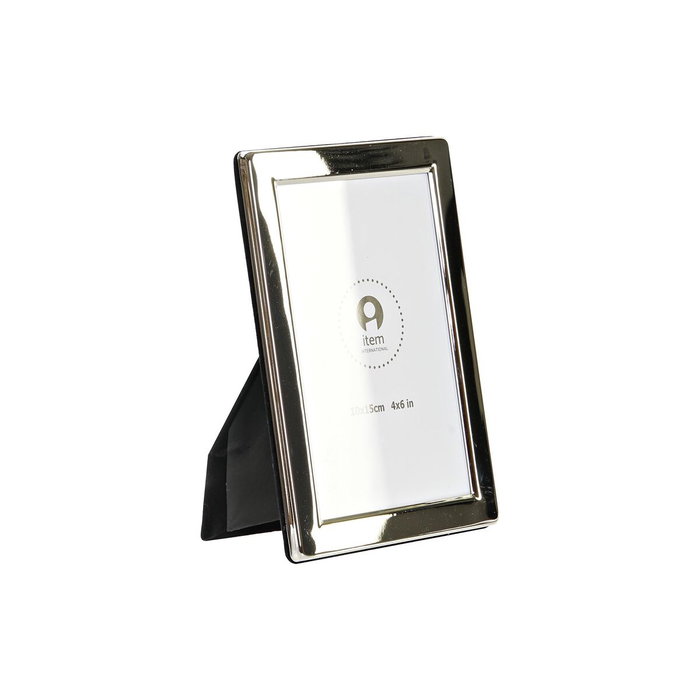 DKD Home Decor Marco de Fotos de Metal Plateado 10x15 cm