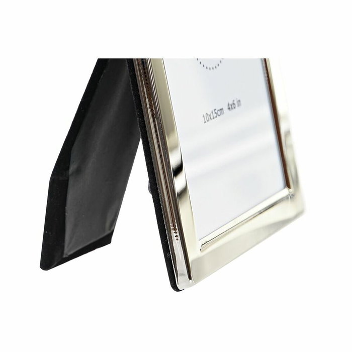 DKD Home Decor Marco de Fotos de Metal Plateado 10x15 cm