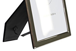 DKD Home Decor Marco de Fotos Tradicional Plateado 20x25 cm Metal y Cristal