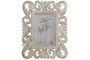 Marco Foto 10X15 Indio DKD Home Decor Blanco 2.5 x 27 x 21 cm