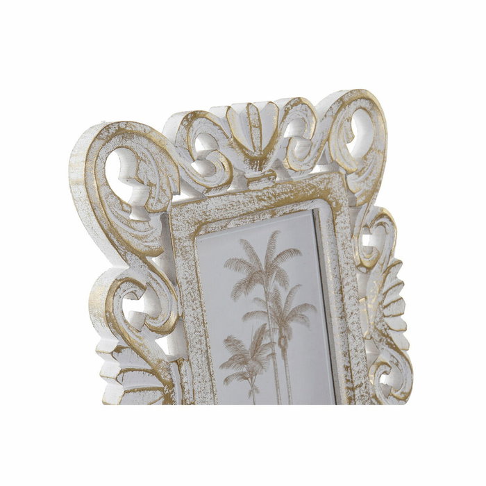 DKD Home Decor Marco Foto 10X15 Indio Blanco